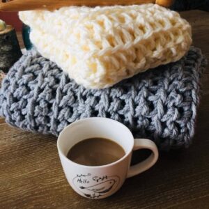 Crochet Chunky Throw /Blanket