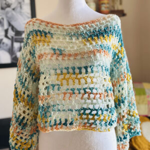 Crochet Mesh Crop Top