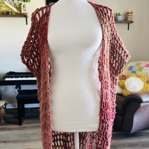 Long-Flowing Boho Vest